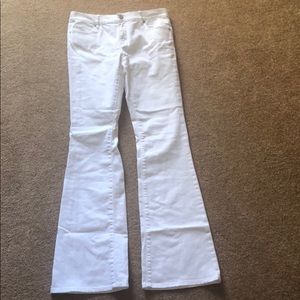 White Flare Jeans